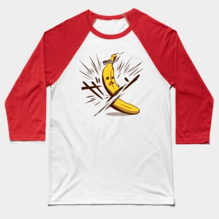 Sliced Banana Baseball T-Shirt